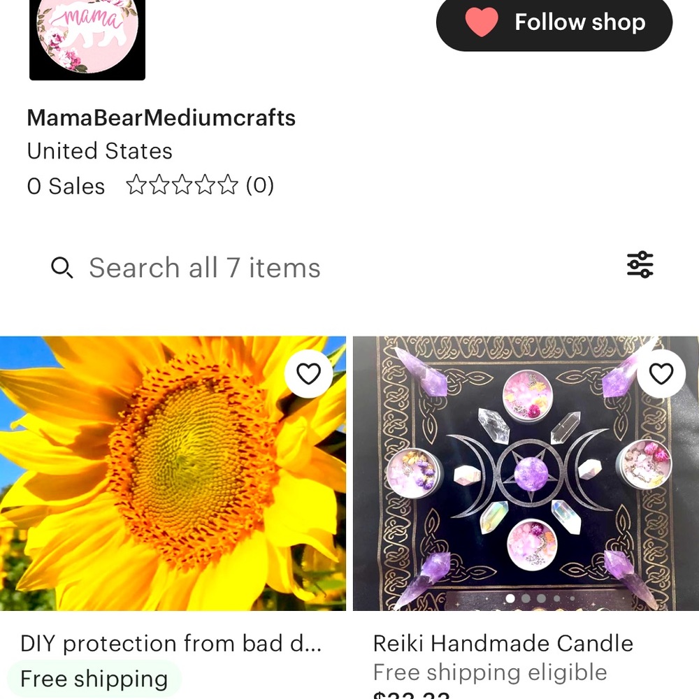 Shop my Etsy page !